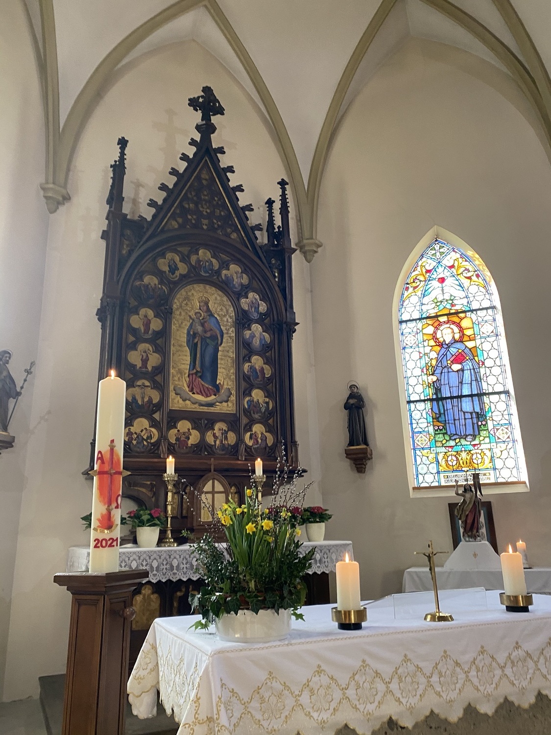 Ostern 2021 in Unterlaussa / Pater Ulrich Diel OSB Pfarre Unterlaussa